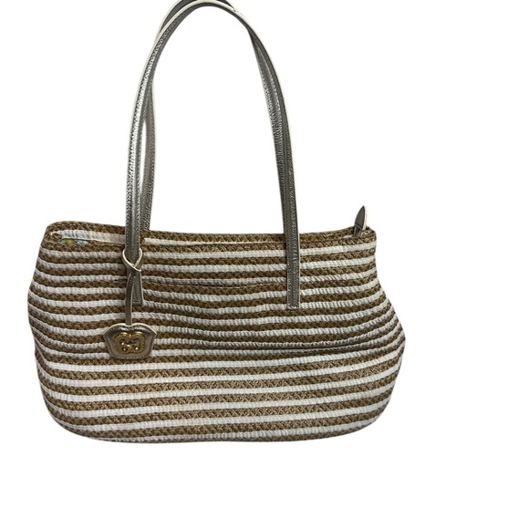 Eric Javits Dame straw bag with two handles - Picture 2 of 12